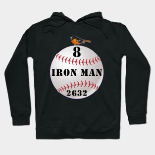 ⚾ Iron Man Consecutive Game Record Oriole Baseball Hoodie